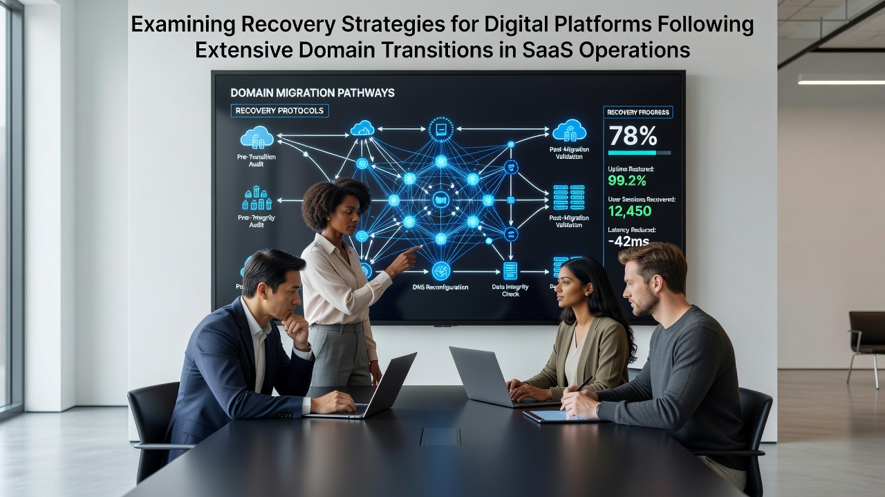 Examining Recovery Strategies for Digital Platforms Following Extensive Domain Transitions in SaaS Operations